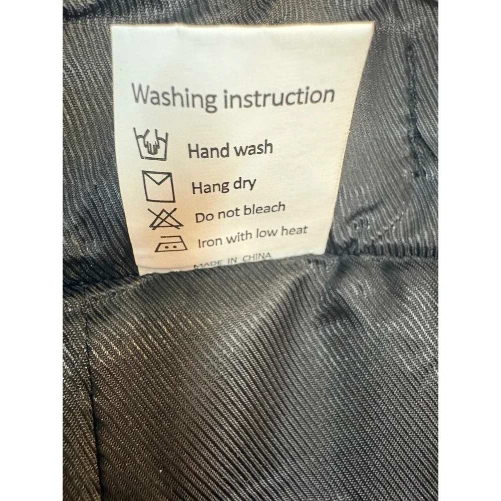 VOBOOM Vest Mens L Grey Wool Blend Herringbone Waistcoat Wedding Office Preppy